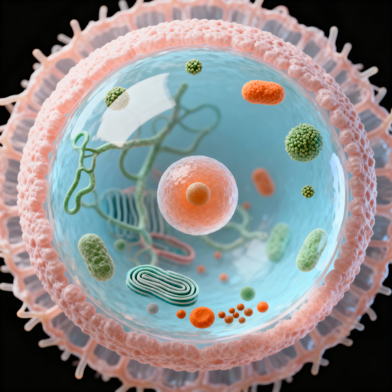 Detailed 3D Model of a Human Ovum Detailed 3D Model of a Human Ovum