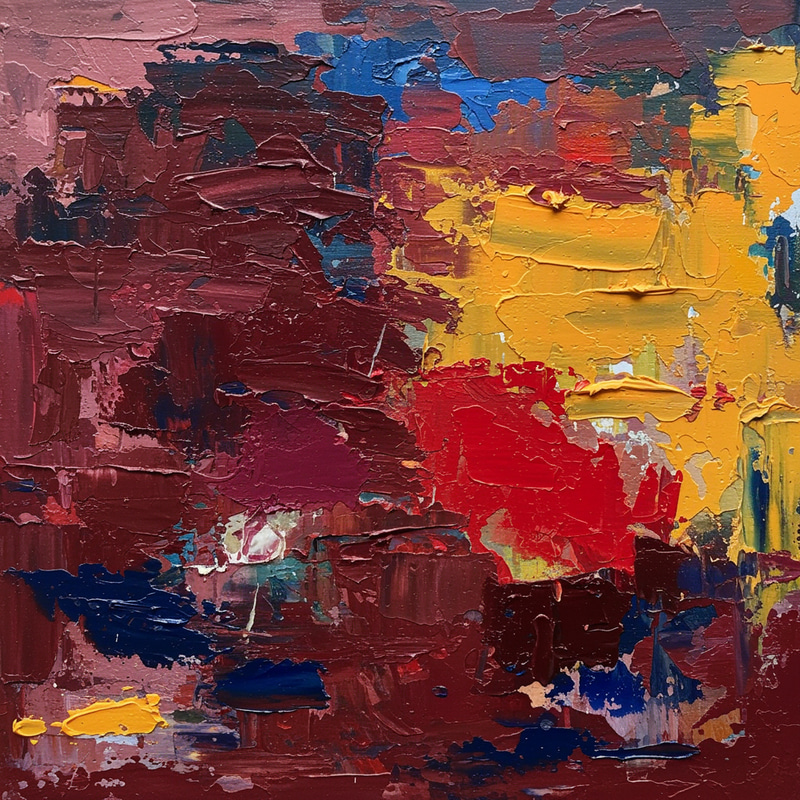 Abstract Painting by Tomory Dodge & Amy Sillman Abstract Painting by Tomory Dodge & Amy Sillman