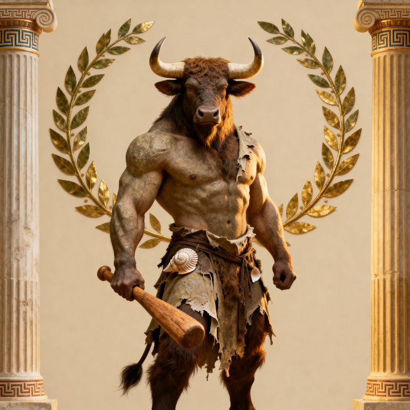 Ancient Greek Minotaur Art and Decor Ancient Greek Minotaur Art and Decor