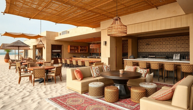 Sands & Embers: Cozy Beachfront Restaurant Design Sands & Embers: Cozy Beachfront Restaurant Design