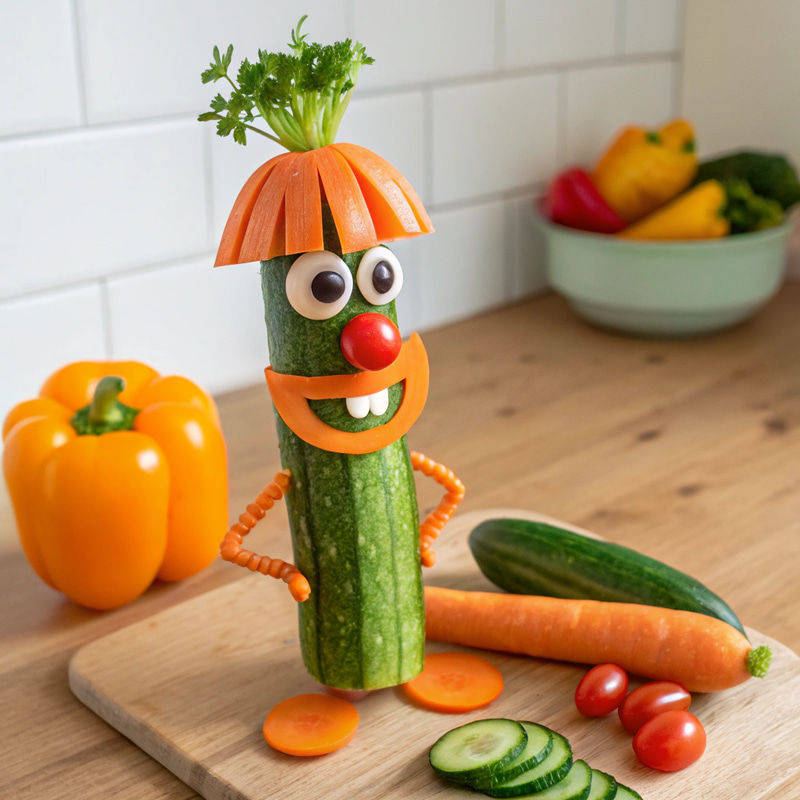 Vegetable Doll - Fun and Unique Decor Vegetable Doll - Fun and Unique Decor