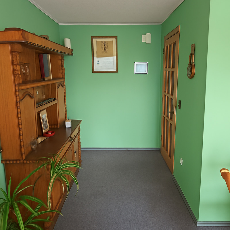 Change Wall Color to Green Change Wall Color to Green