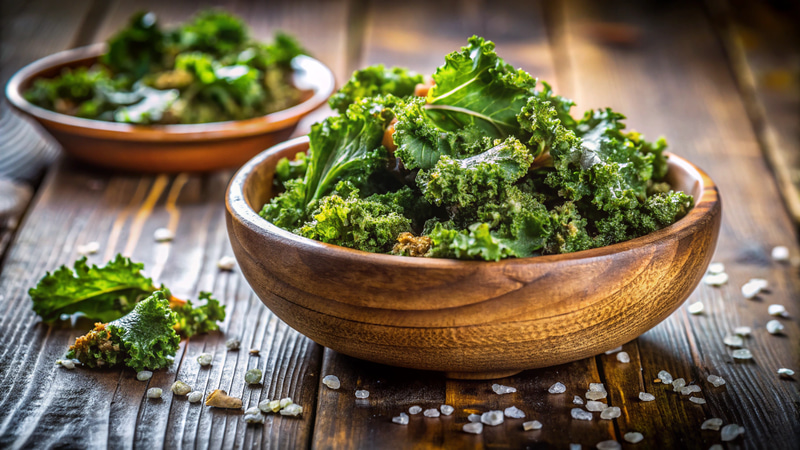 Crispy Baked Kale Chips Recipe Crispy Baked Kale Chips Recipe