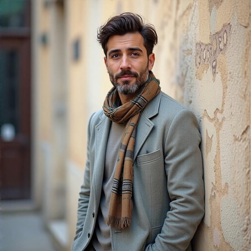 Charming Kind Man Portrait