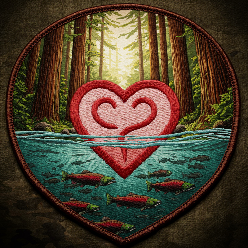 Heart of Conservation: Redwood Forest Uniform Patch