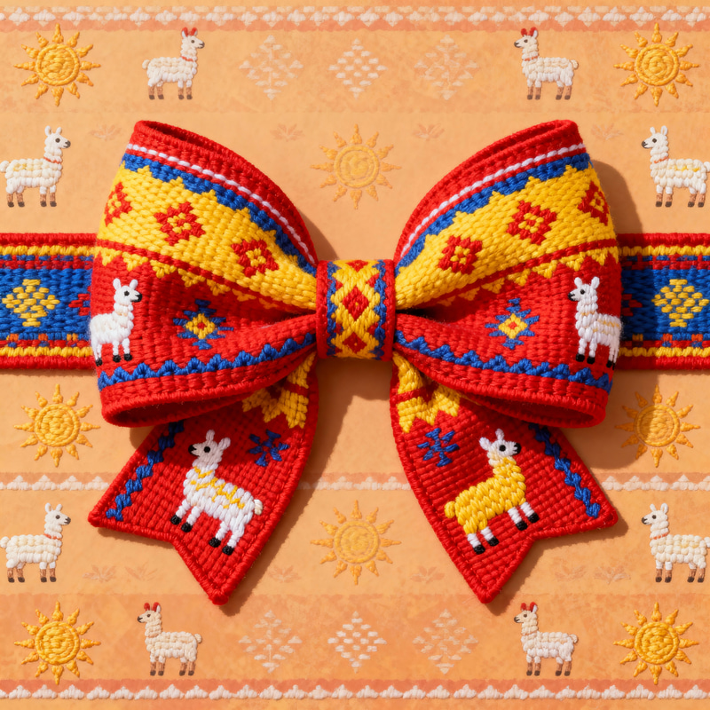 Coquette Girl Bow Pattern for Peru Coquette Girl Bow Pattern for Peru