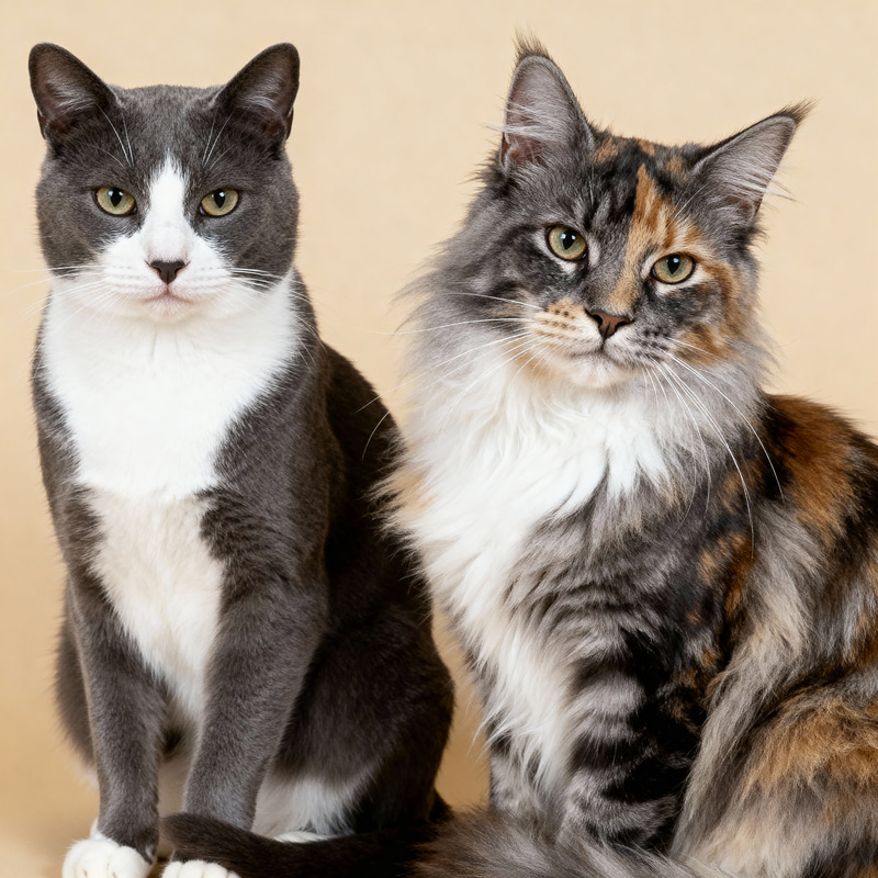 Adopt Adorable Kittens: Tuxedo & Maine Coon Mix Adopt Adorable Kittens: Tuxedo & Maine Coon Mix