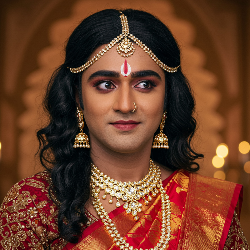 Stunning Crossdressing Makeup and Jewels Stunning Crossdressing Makeup and Jewels