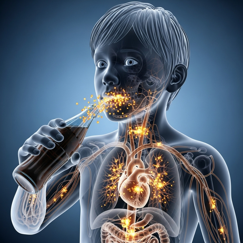 X-Ray View: Sugar Effects on Bloodstream in Children X-Ray View: Sugar Effects on Bloodstream in Children