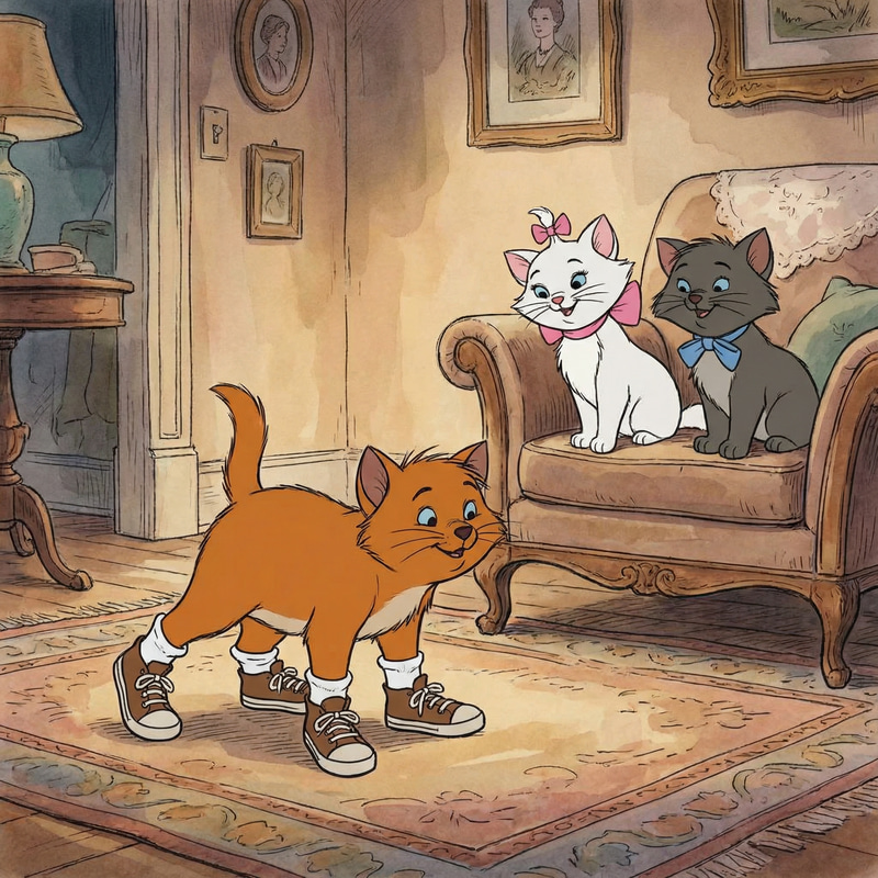 Toulouse from Aristocats: Fun at Home Toulouse from Aristocats: Fun at Home