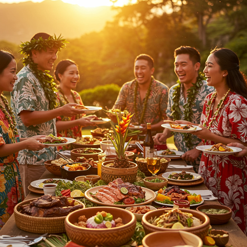 Authentic Hawaiian Banquet Experience