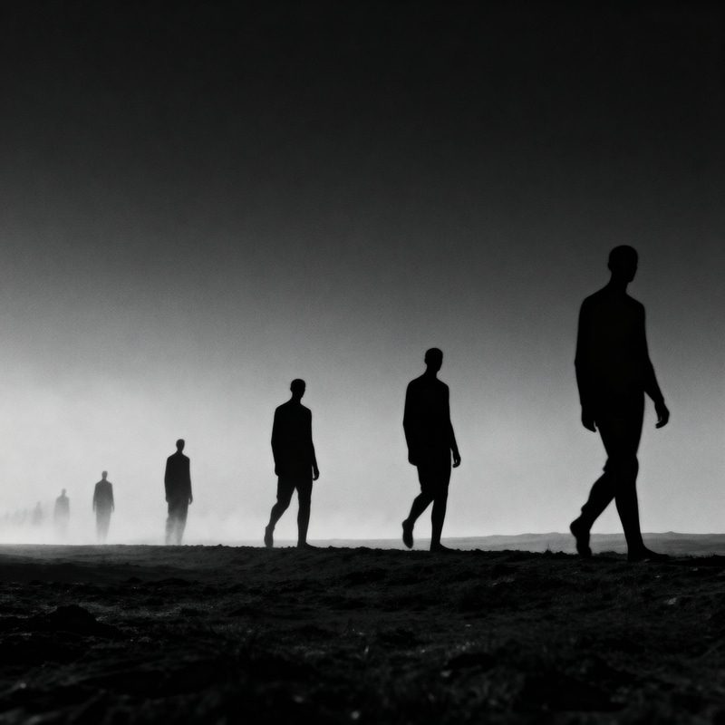 Shadowy Figures Walking on the Horizon Shadowy Figures Walking on the Horizon
