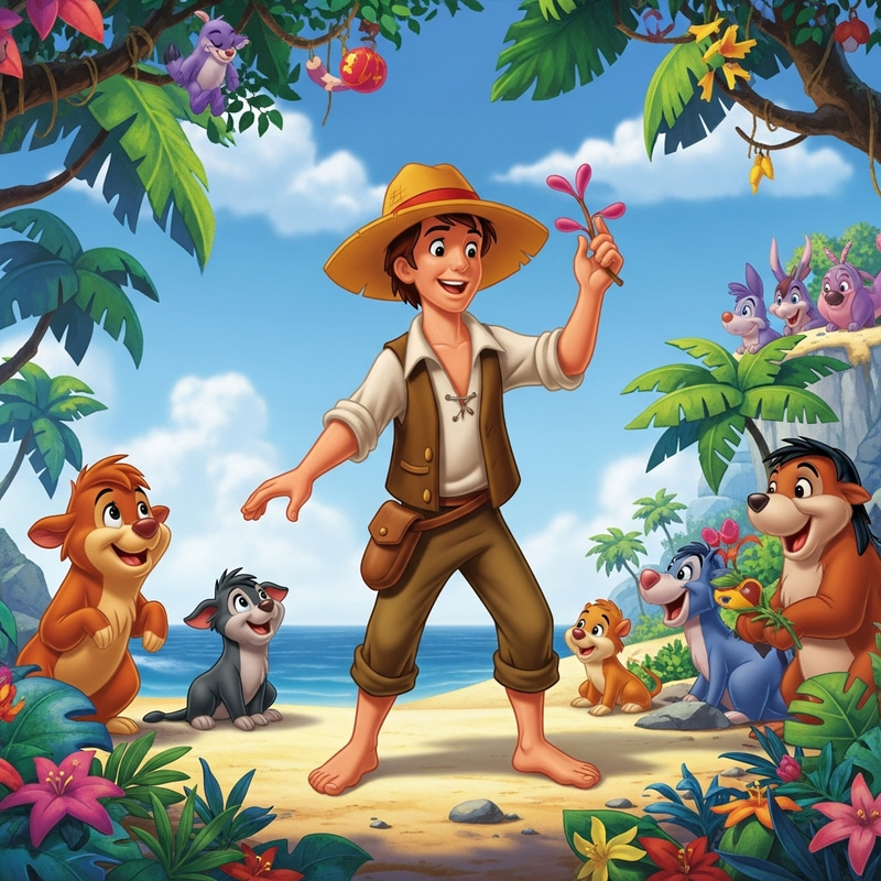 Disney's Animated Robinson Crusoe Adventure Disney's Animated Robinson Crusoe Adventure