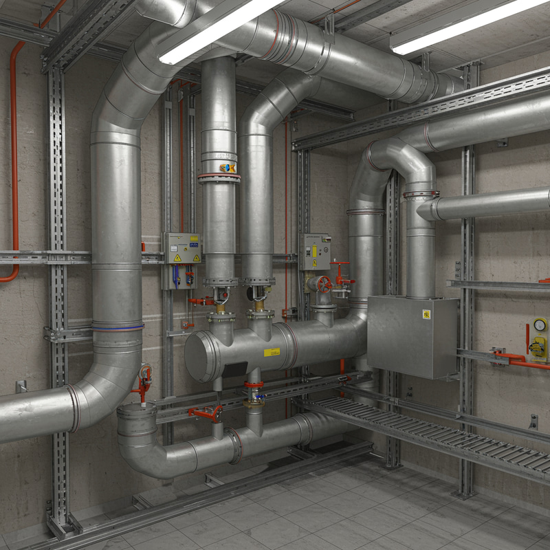 Pipelines and Air Ducts Installation Systems