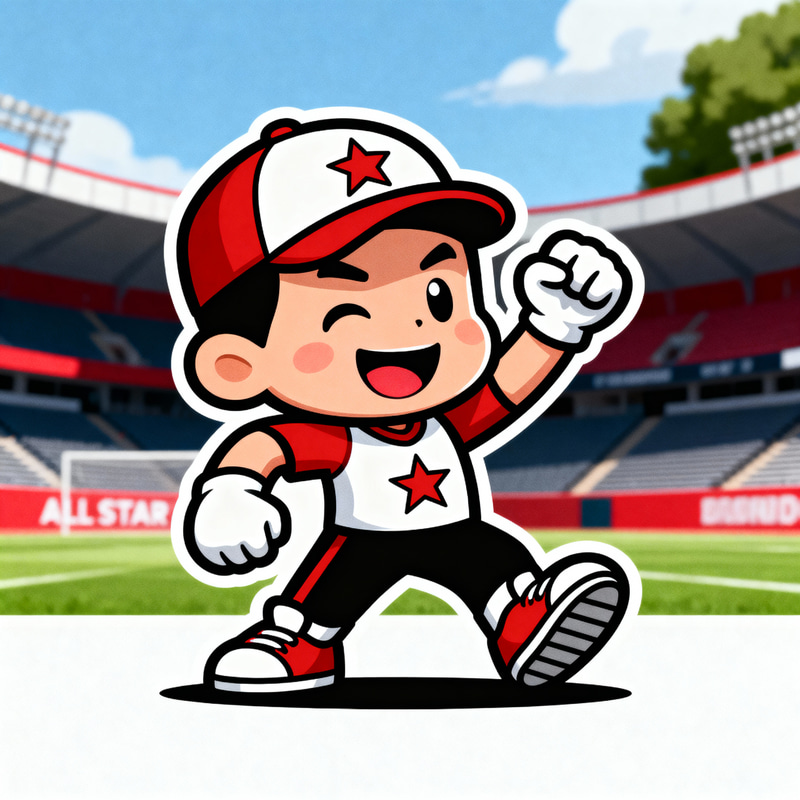 Memorable Cartoon Mascot for Teams and Businesses