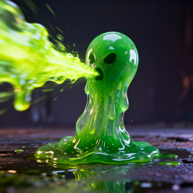 Fantasy Green Slime Blob – Acid Projectile Shooter Fantasy Green Slime Blob – Acid Projectile Shooter