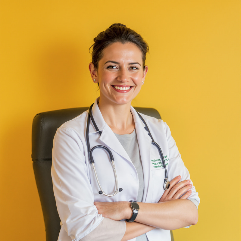 Realistic Photo of a Nutrition Doctor Realistic Photo of a Nutrition Doctor