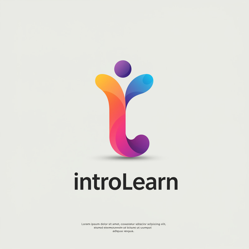 Introlearn Logo Design Introlearn Logo Design