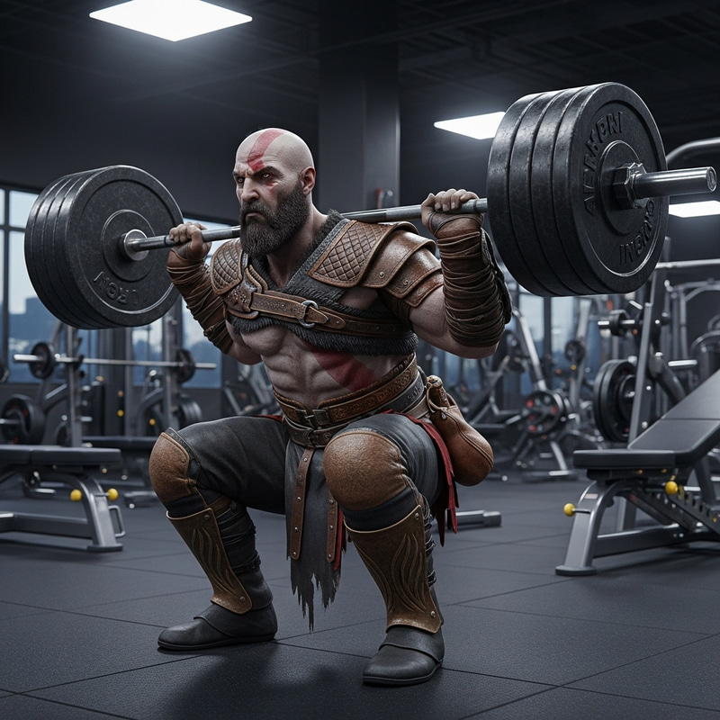 Kratos Lifts: God of War's Gym Workout Kratos Lifts: God of War's Gym Workout