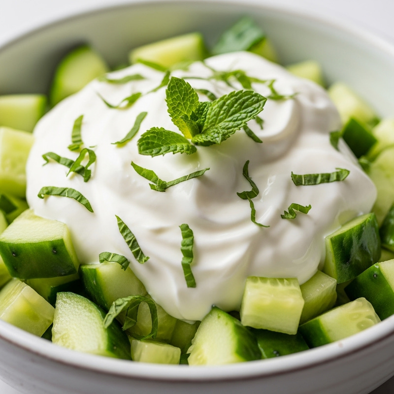 Cucumber Yogurt Mint Salad Recipe