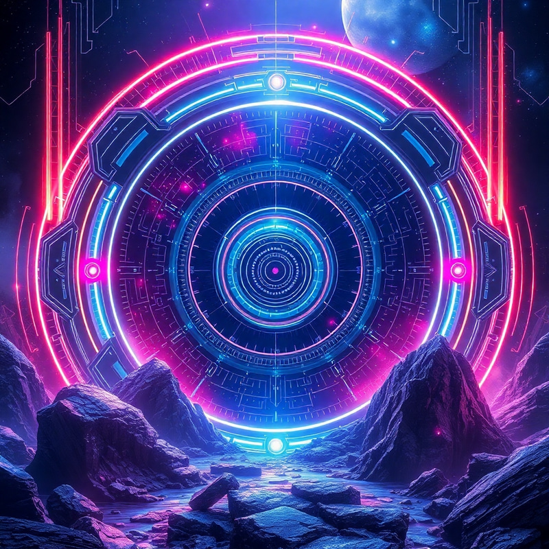 Futuristic Trance Album Cover Art Futuristic Trance Album Cover Art