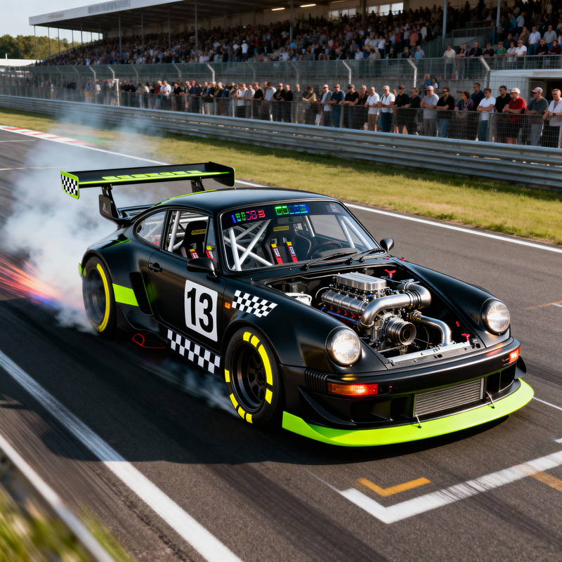 Race-Ready Volkswagen Beetle Transformation