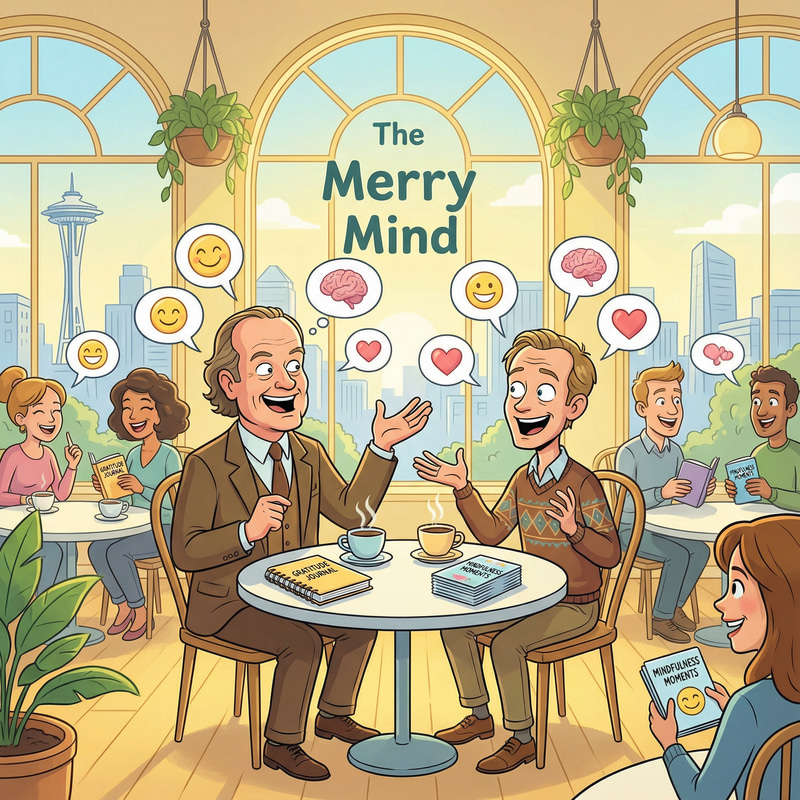 Whimsical Positive Psychology Art Inspired by Frasier