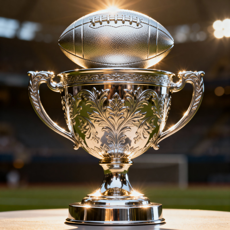 Stunning Football Trophy: Shine & Glory Stunning Football Trophy: Shine & Glory