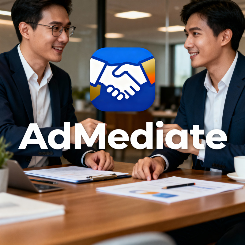 Modern Logo Design for Advertising Mediation Company