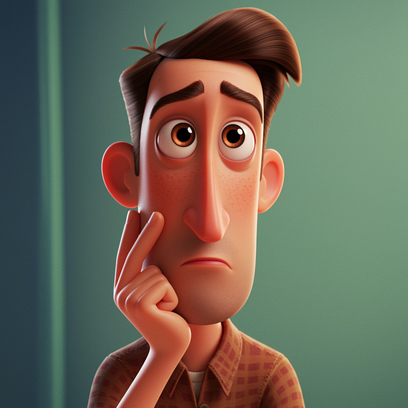 Pixar Art Style Man Transformation Pixar Art Style Man Transformation