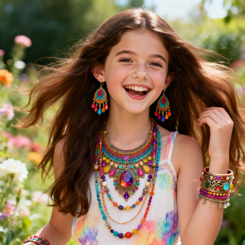 Vibrant Bohemian Jewelry for Youthful Charm