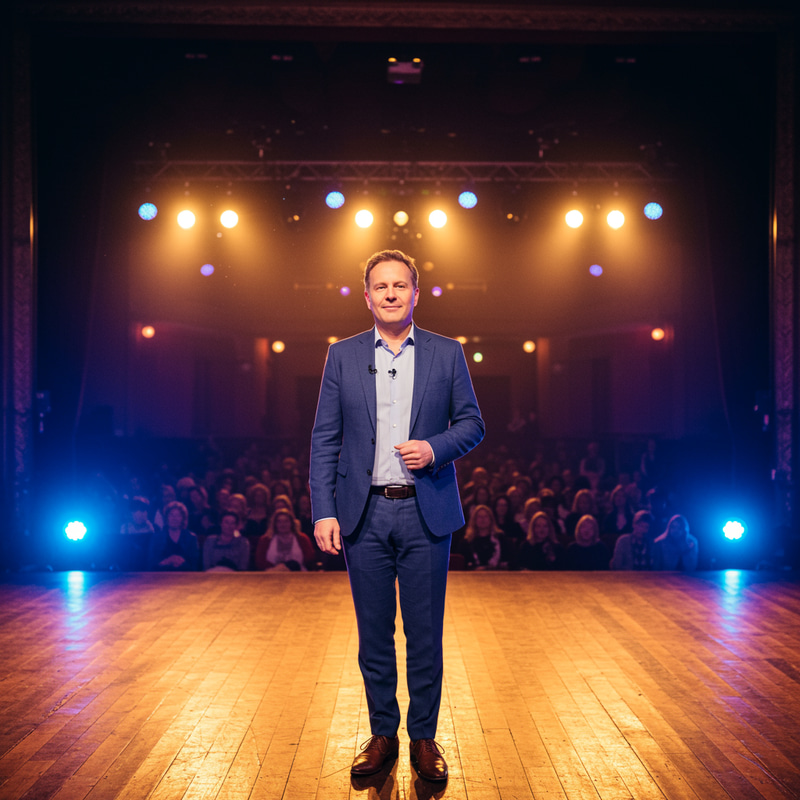 Myself at the Stage - Capturing the Moment Myself at the Stage - Capturing the Moment