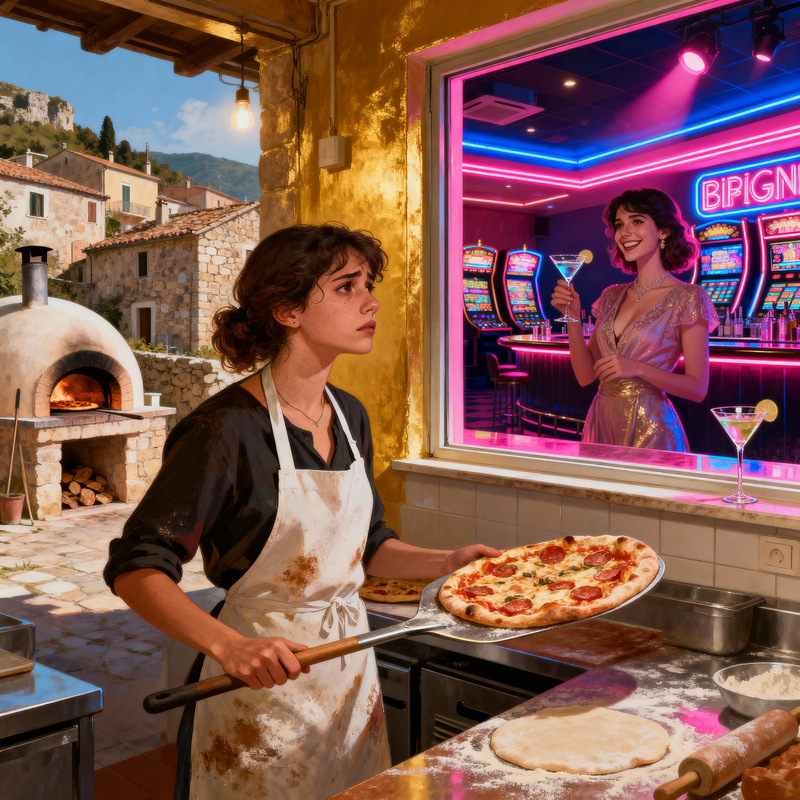 Caterinuccia's Dream of a New Life