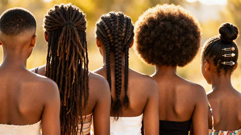 Diverse Hairstyles of Black Women and Girls Diverse Hairstyles of Black Women and Girls