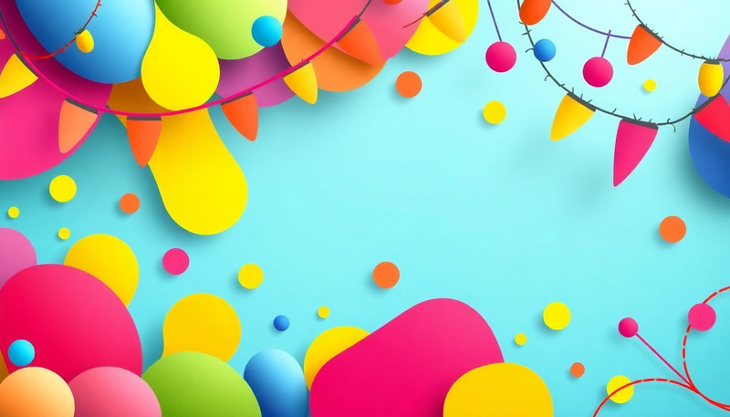 Vibrant Colorful Abstract Banner Design