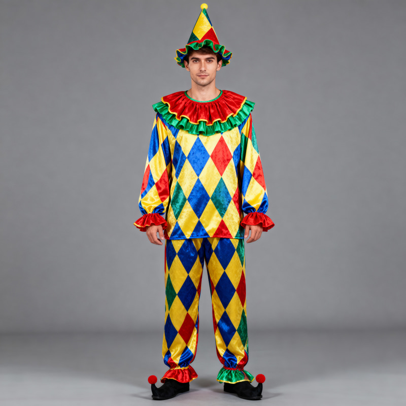 Men's Harlequin Costume - Shop Now Men's Harlequin Costume - Shop Now