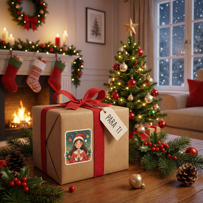 Create Christmas-Themed Image Details