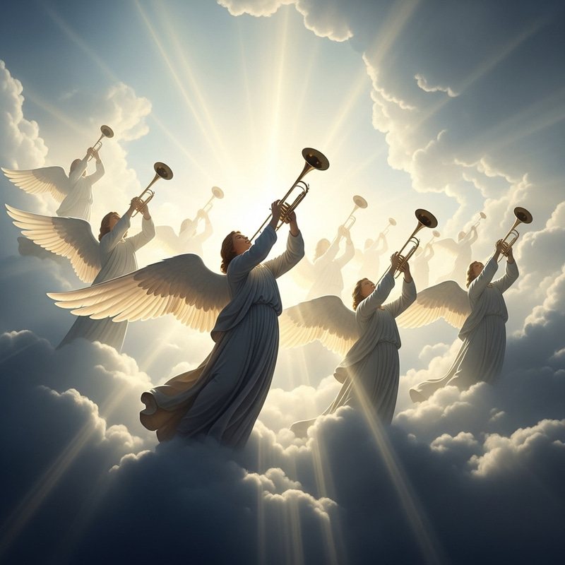 Angels with Trumpets in the Sky Angels with Trumpets in the Sky