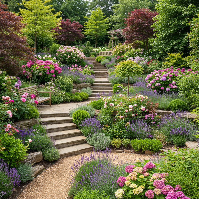 Stunning Garden Split Level Design Ideas