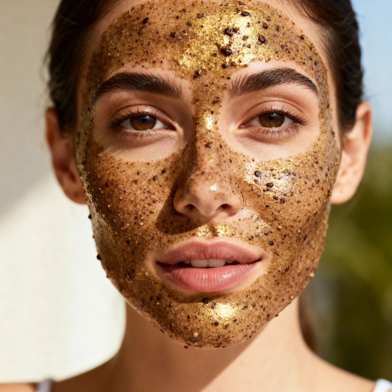 Organic Coffee Facial Scrub for Glowing Skin Organic Coffee Facial Scrub for Glowing Skin