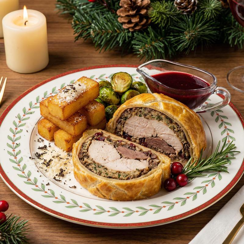 Christmas Turkey Wellington Recipe Christmas Turkey Wellington Recipe