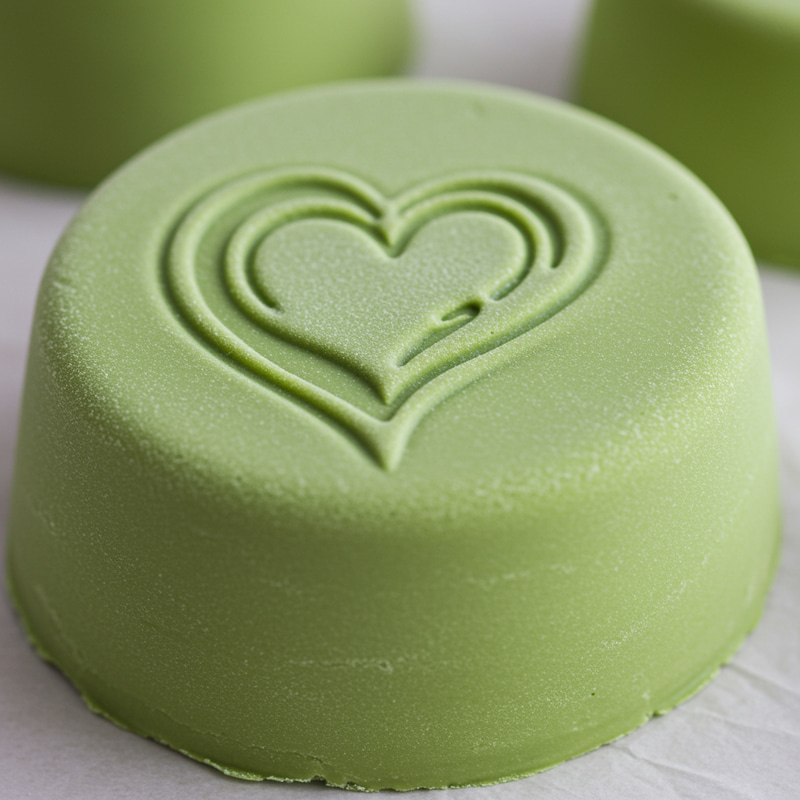 Delicious Pistachio Fondant with Melting Center Delicious Pistachio Fondant with Melting Center