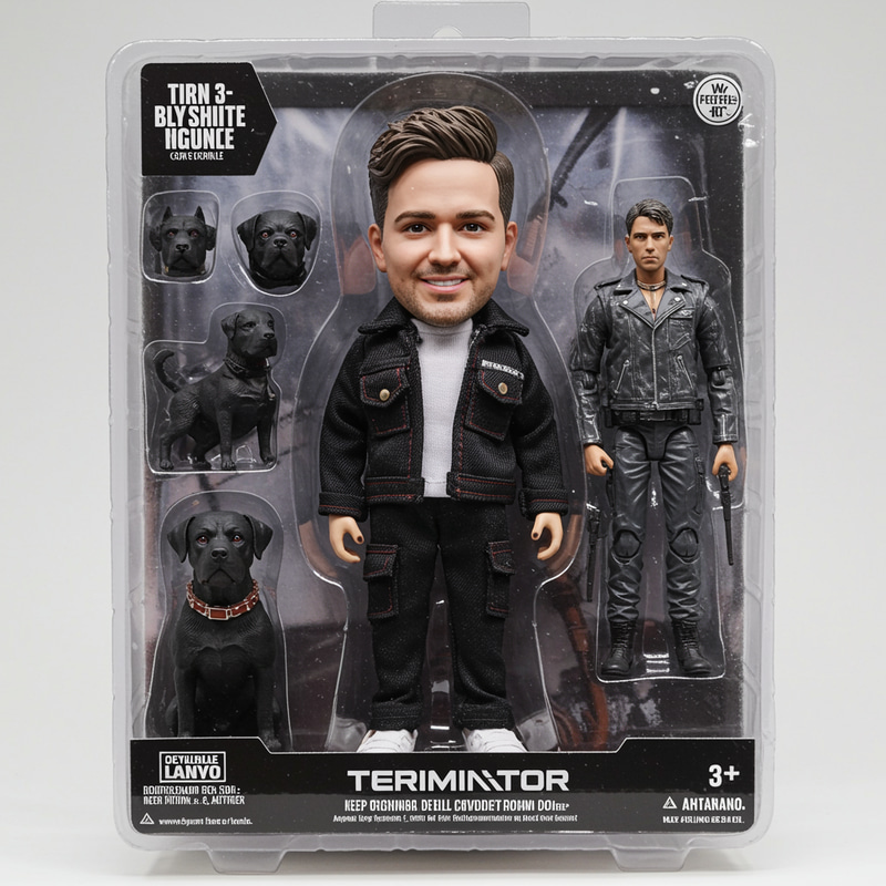 Action Figure Customization in 3D Toy Style Action Figure Customization in 3D Toy Style