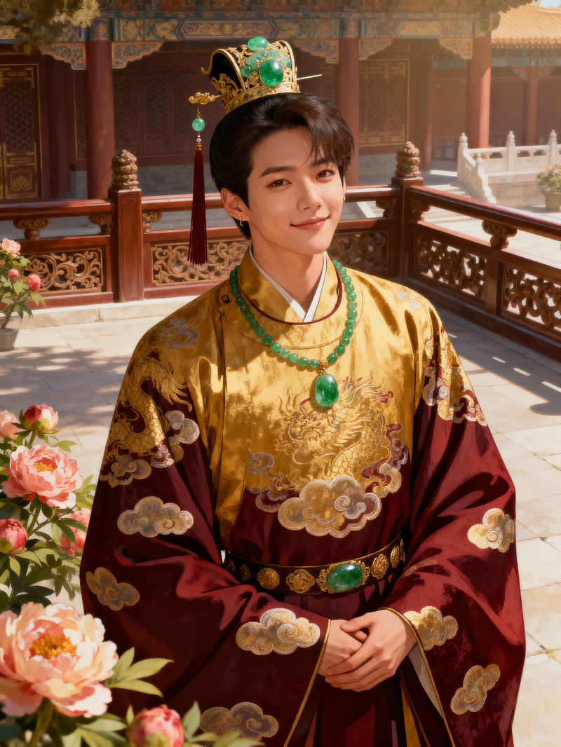 BTS Kim Taehyung as a Chinese Prince Artwork BTS Kim Taehyung as a Chinese Prince Artwork