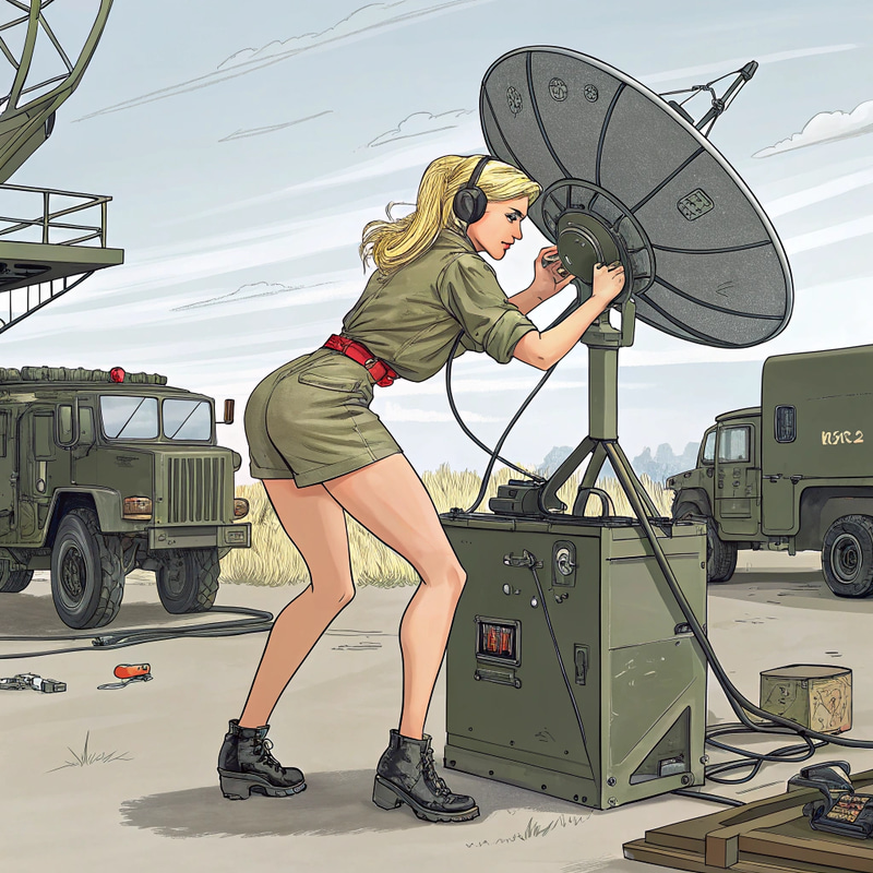 Sexy Military Match for Radar Mechanics Sexy Military Match for Radar Mechanics