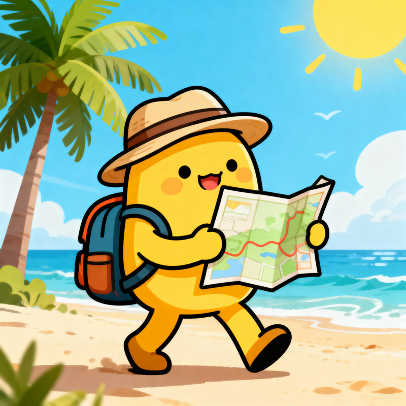 Travel Cartoon Character Adventures Travel Cartoon Character Adventures