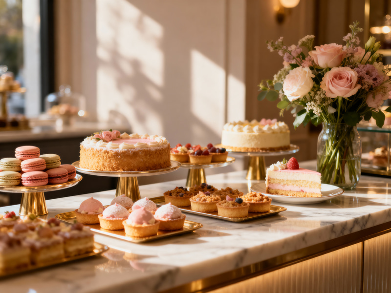 Romantic Dessert Atelier: Sweet Indulgence Awaits