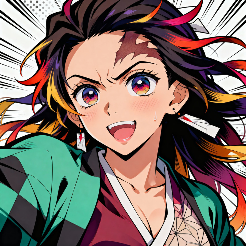 Vibrant Japanese Anime Art Style - Expressive Characters Vibrant Japanese Anime Art Style - Expressive Characters