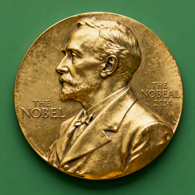 3D Realistic Nobel Prize Medal Model 3D Realistic Nobel Prize Medal Model