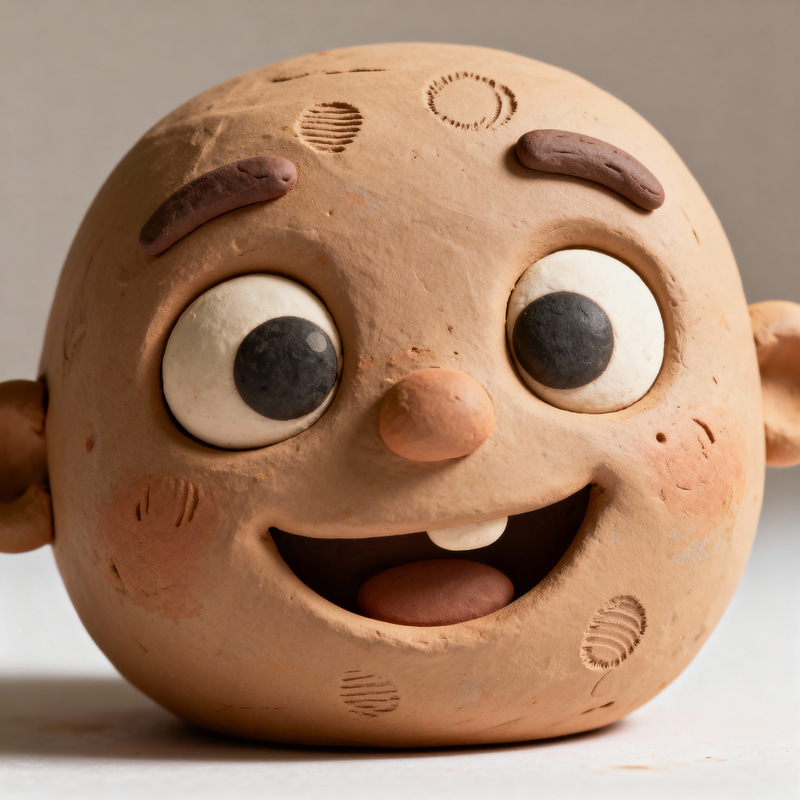 Charming Claymation Character Model Design Charming Claymation Character Model Design